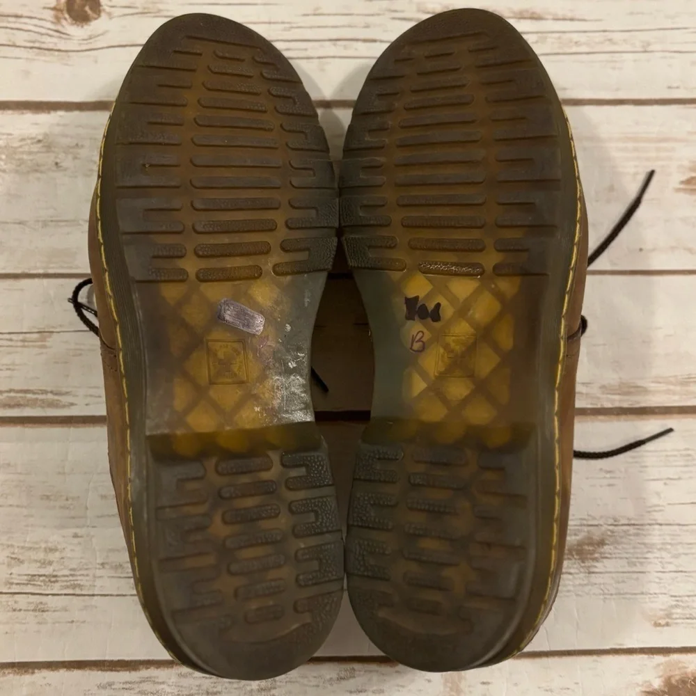 DR. MARTENS CORONADO MEN'S CRAZY HORSE LEATHER CASUAL SHOES SIZE 9